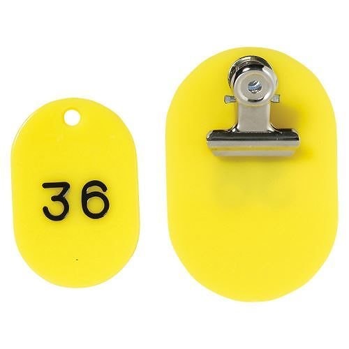 （まとめ買い）PP親子札2枚組ポリプロピレン番号入連番 CR-PY50-Y 00019898 [x3] 16,487円