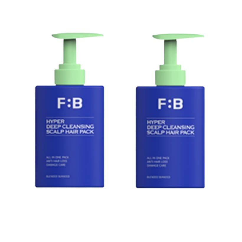 [25SS/New](beauty Youtuber ホボックス共同開発) ハイパー ディープクレンジング ヘアパック 480ml+480ml #脱毛症状緩和 #1秒コンディショニング