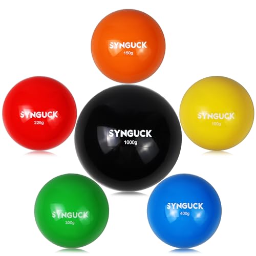 SYNGUCK 6色 サンドボール セット (100g-1000g) - 野球・ソフトボール投手練習