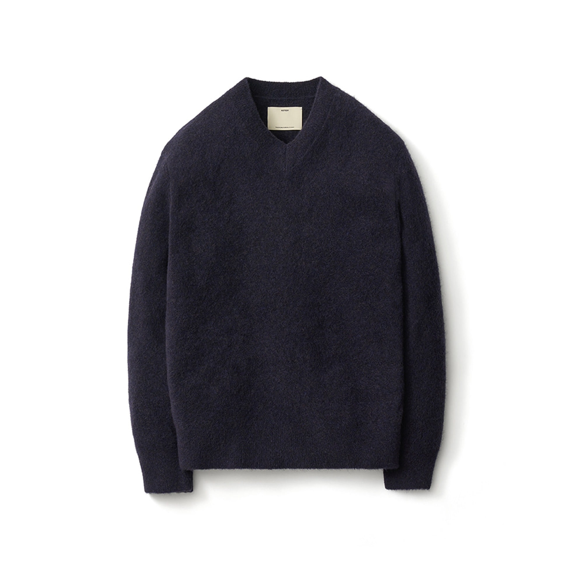 【POTTERY】 COMFORT V-NECK KNIT : DARK NAVY