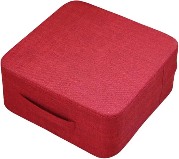 トランポリン クッション 静音 室内用 エクササイズ ダイエット 家庭用 (レッド)