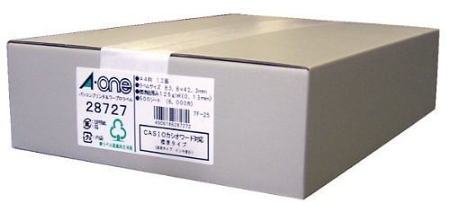 パソコン＆ワープロラベル 汎用インチ 28727 00035644