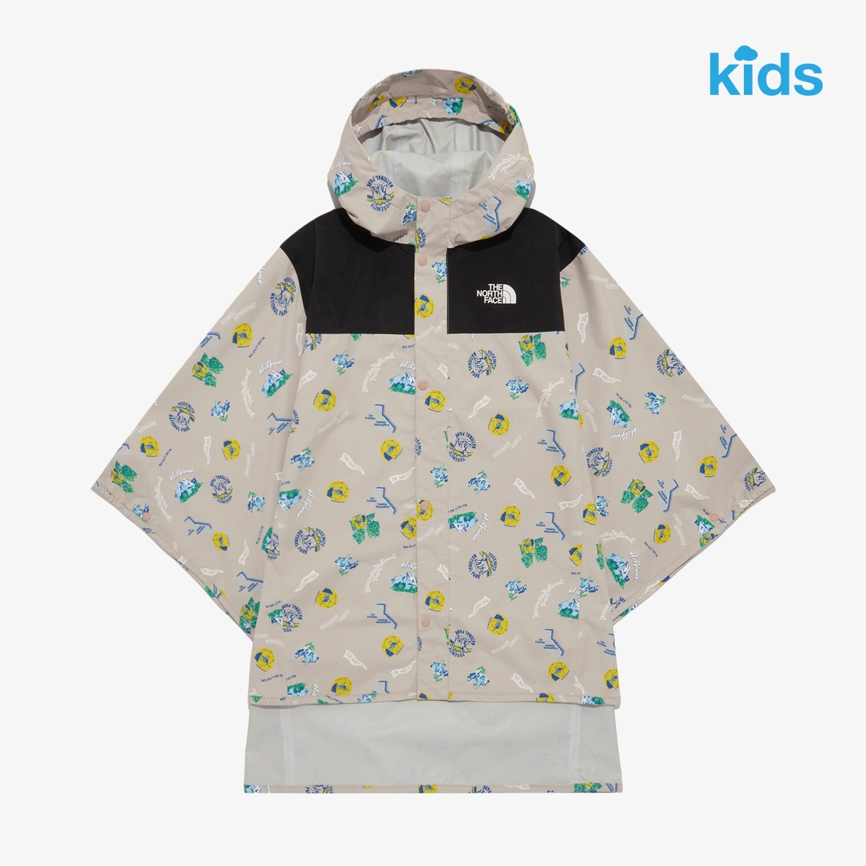韓国正規品保証 関税負担なしNJ2HR21S KS NOVELTY MOUNTAIN PONCHO デイリー 基本 着装 男子 女子 人気 韓国 ファッション 男女共用 アウトドア