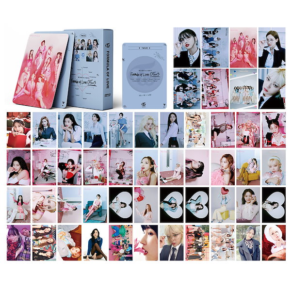 TWICE 『 Formula of X: Love』トレカ 全員バージョン 3枚組