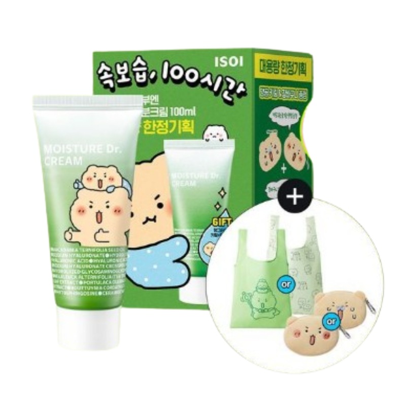 大容量] モイスチャードクター チャン·スジン 水分クリーム 100ml 限定企画(+キーリング&カー贈呈)