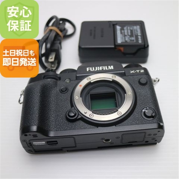 美品 FUJIFILM X-T2 ボディ ブラック ミラーレス一眼 208