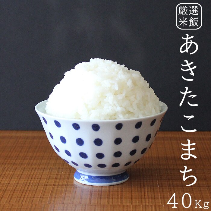 米 お米 40kg あきたこまち 5ｋｇｘ8袋 セット 茨城県産 こめ 小分け 精米 白米