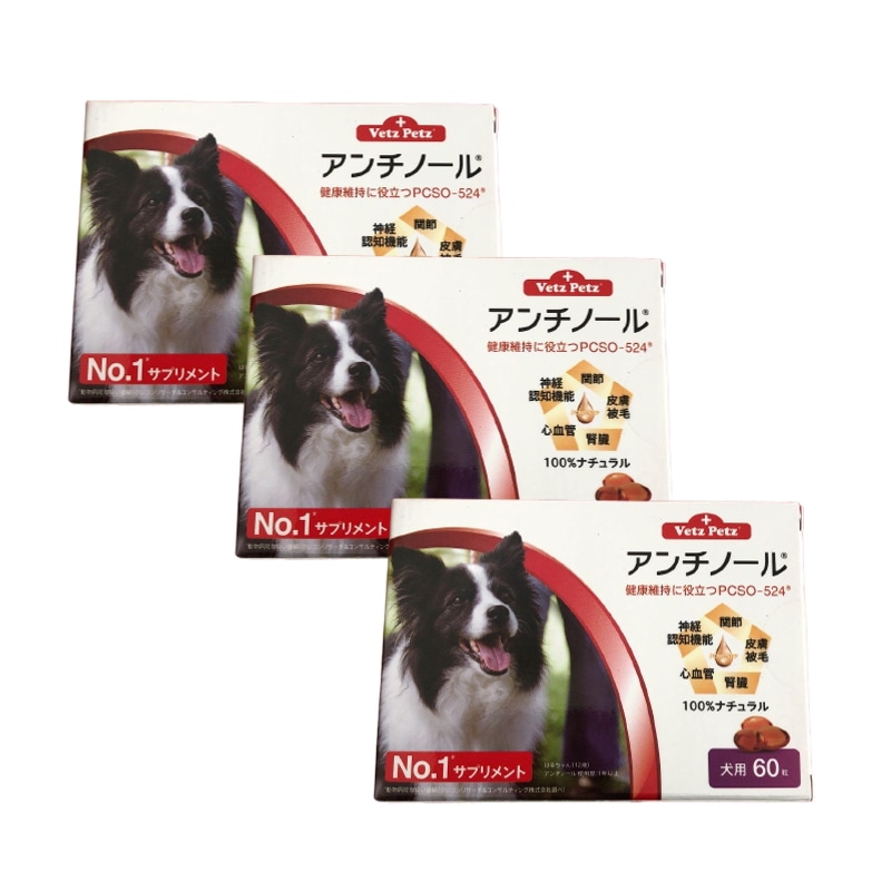 Qoo10] アンチノール 犬用 サプリメント 60粒 : ペット