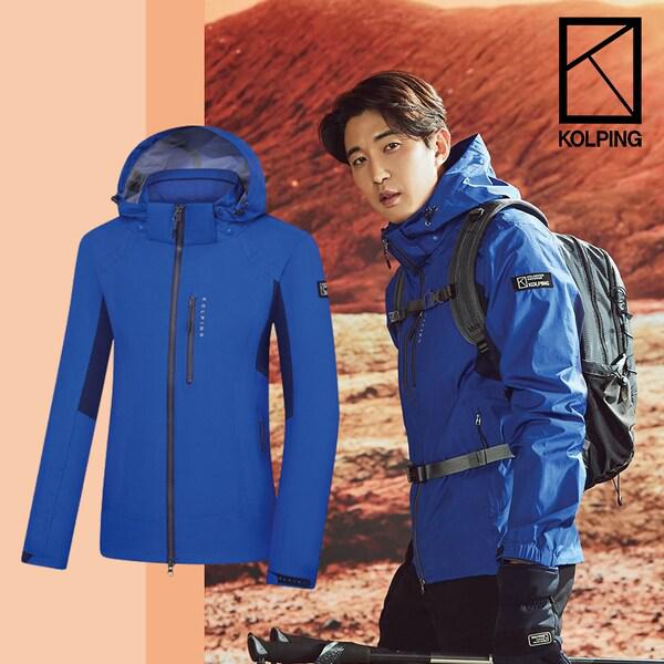 [] アラス メンズ 四季 コルテックス 3レイヤー 透湿 防水ジャケット (KTO8564M)
