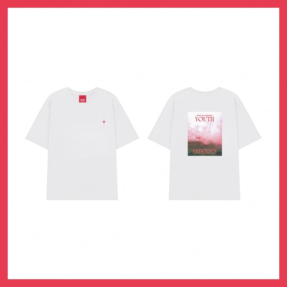 [公式] EPEX 3rd CONCERT [YOUTH DEFICIENCY] OFFICIAL MD : T-SHIRT