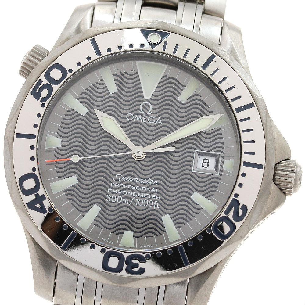 オメガ OMEGA 2232.30 シーマスター300 150周年記念 デイト 自動巻き メンズ _894576【中古】
