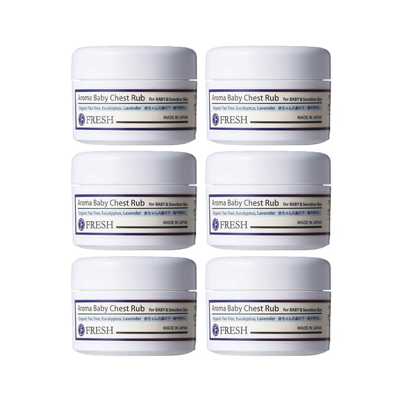 アロマベビーチェストラブ 50g 6個セット 呼吸を整えるクリーム ベビー用品 赤ちゃん 敏感肌 乾燥肌 鼻づまり予防