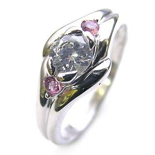 10月誕生石 ( 婚約指輪 ) ダイヤモンド エンゲージリングピンクトルマリン楽ギフ_包装