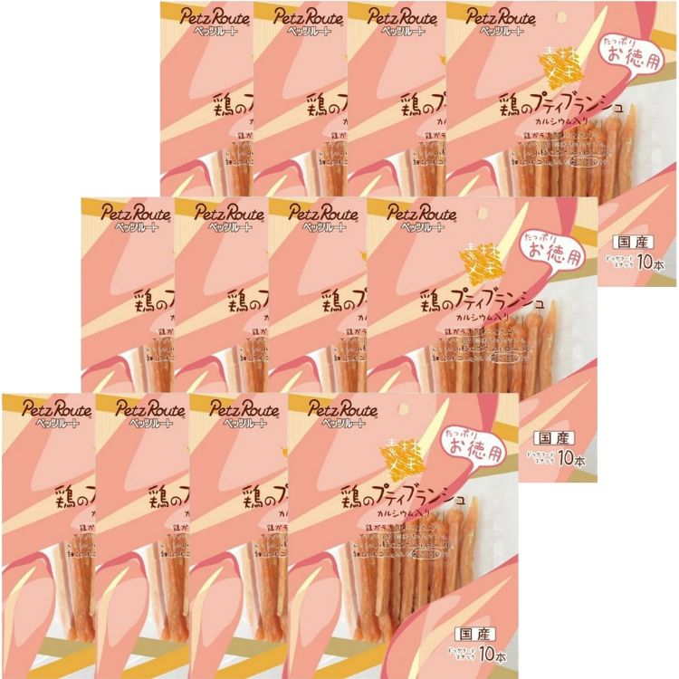 12個セット ペッツルート 鶏のプティブランシュ お徳用 13本 Petz Route