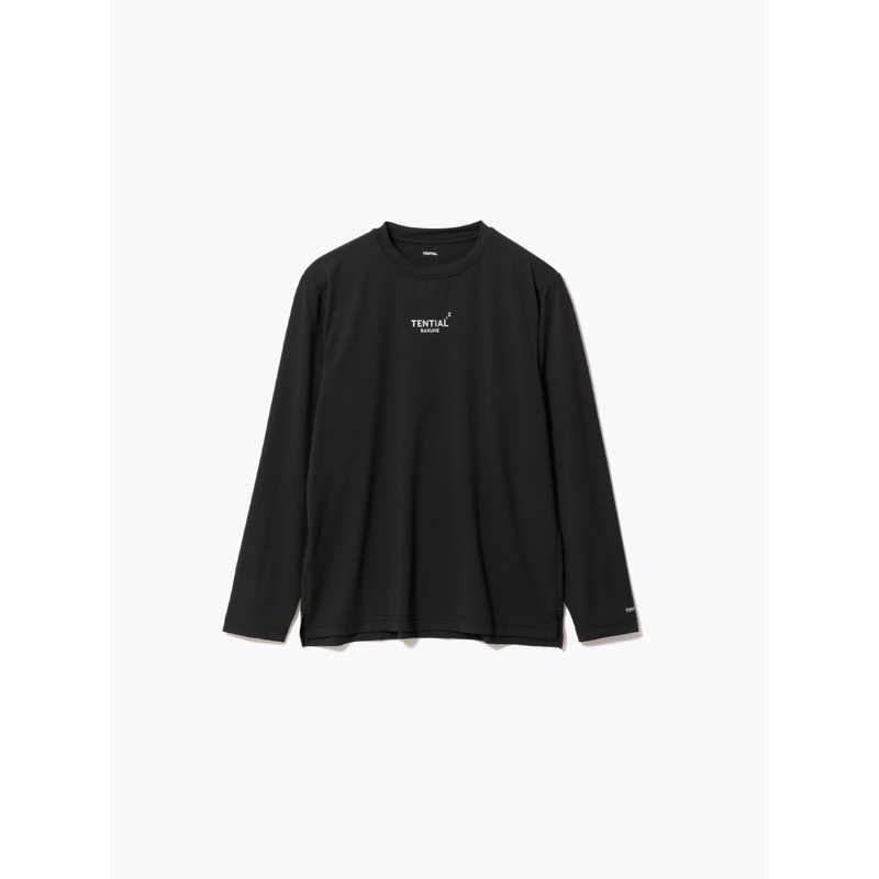 TENTIAL　BAKUNE Mesh Long Sleeve 上 ブラック(L)-25SS　25SSBA020U00120006N