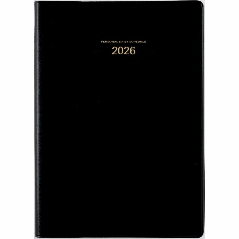 （まとめ買い）高橋書店 2026年 手帳 No.62 ウィークメモ付きダイアリー A5判 デイリー1頁2日＆月間ブロック式 黒 [x3] 5,607円