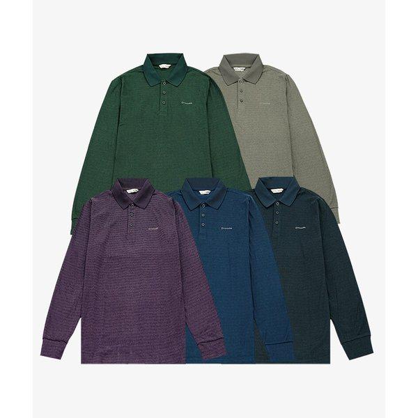 ポリ混起毛ジャカードポロティ CDAAATP3703