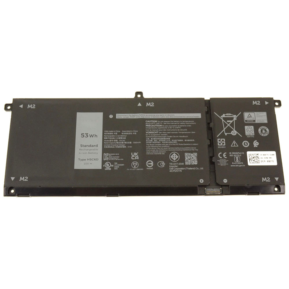 バッテリー互換 DELL Latitude 3140 2-in-1 3120 3410 3140 Vostro 5300 5301 5401 5402 15V 53Wh 3360mAh