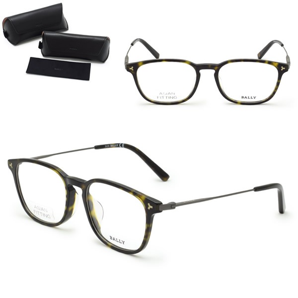 【訳あり】 フレーム BY5014-D/V 052 54 メガネ 眼鏡 フレームのみ アジアンフィット ハバナ ガンメタル