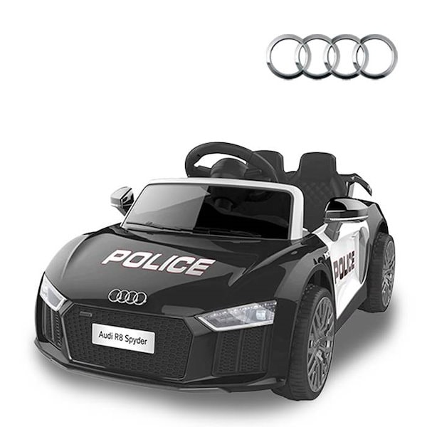 Qoo10] 乗用玩具 アウディ パトカー 乗用カー