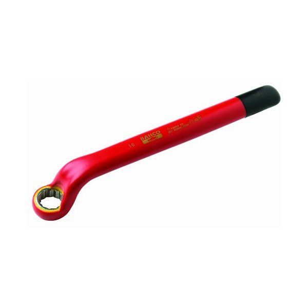 BAHCO 2MV-9 1000V絶縁仕様オフセット片口メガネ (9mm) メーカー直送