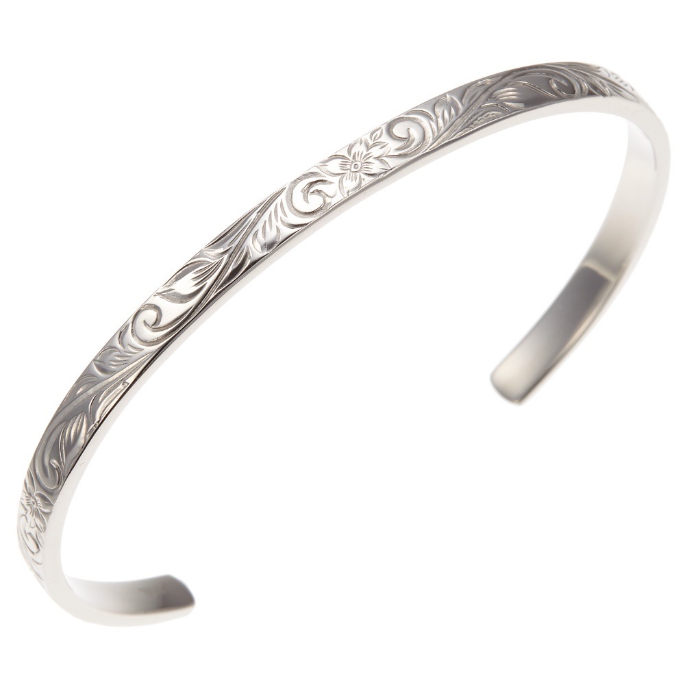 バングル メンズ ハワイアンジュエリー サージカルステンレス316l製 ブレスレット ハワジュ