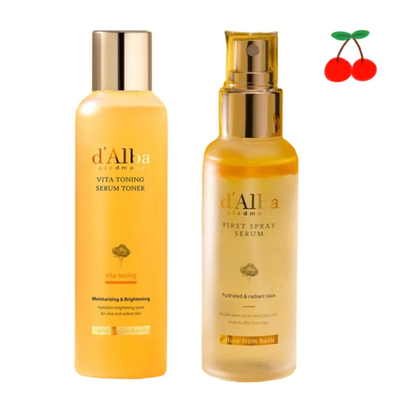 [1+1]ビタトーニングセラムトナー 180ml+ホワイトトリュフファーストスプレーセラム 100ml くすみトーンアップ スキンケア グルタチオン 保湿/ツヤ/鎮静/リラックス/栄養/透明感/弾力/ 5,862円