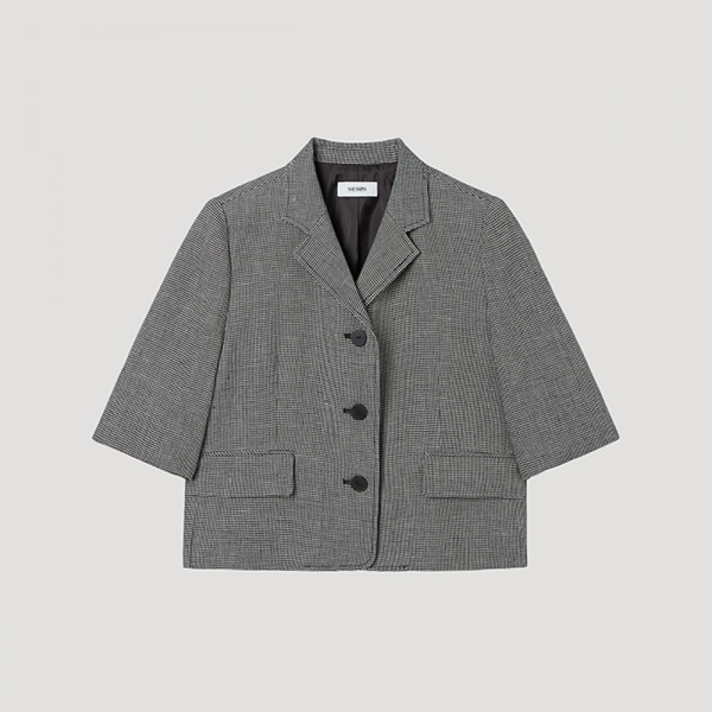 [シューズミス] ミドルスリーブクロップジャケット_SWWJKP21080
