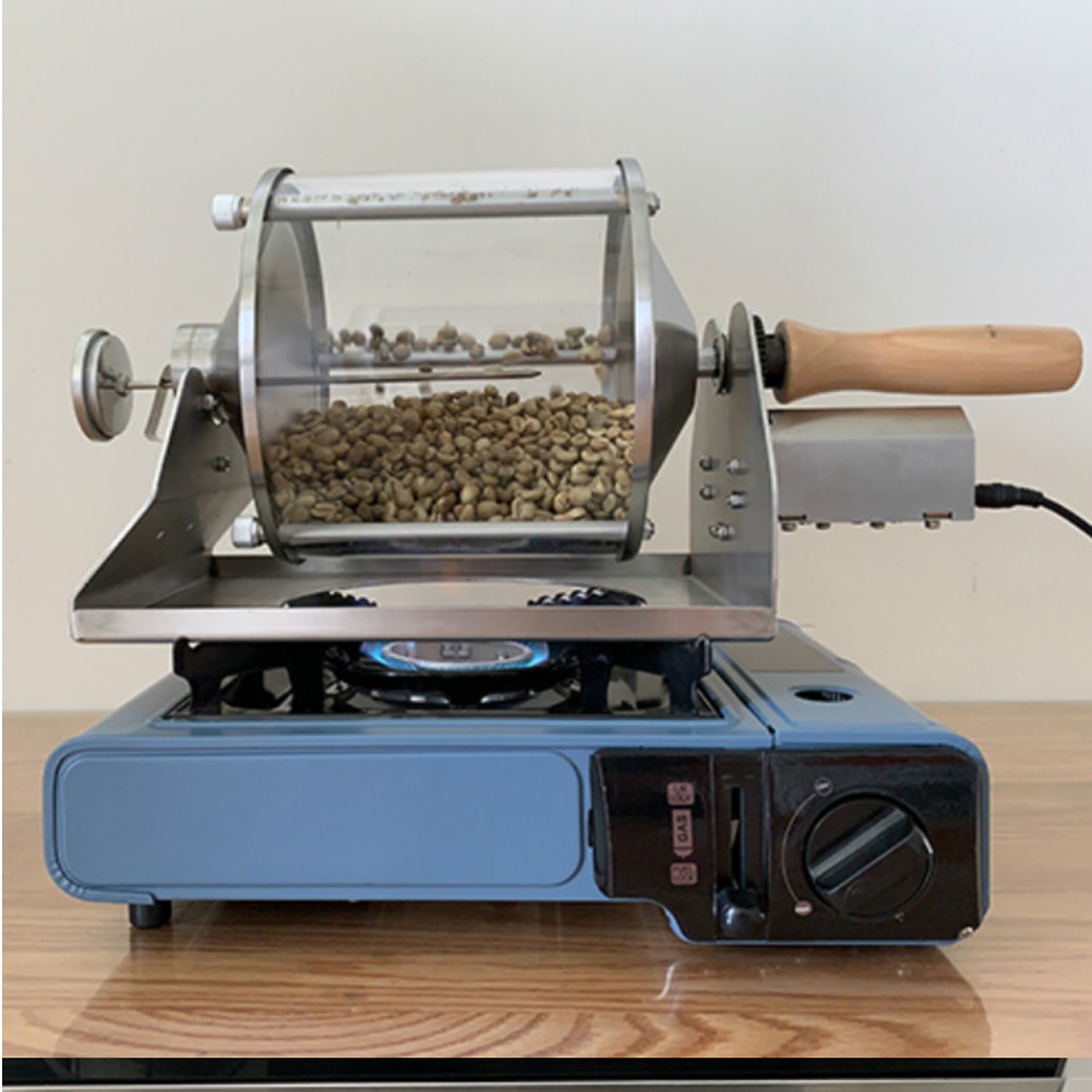 With Molly AWK Coffee Roaster Gas Burner Coffee
