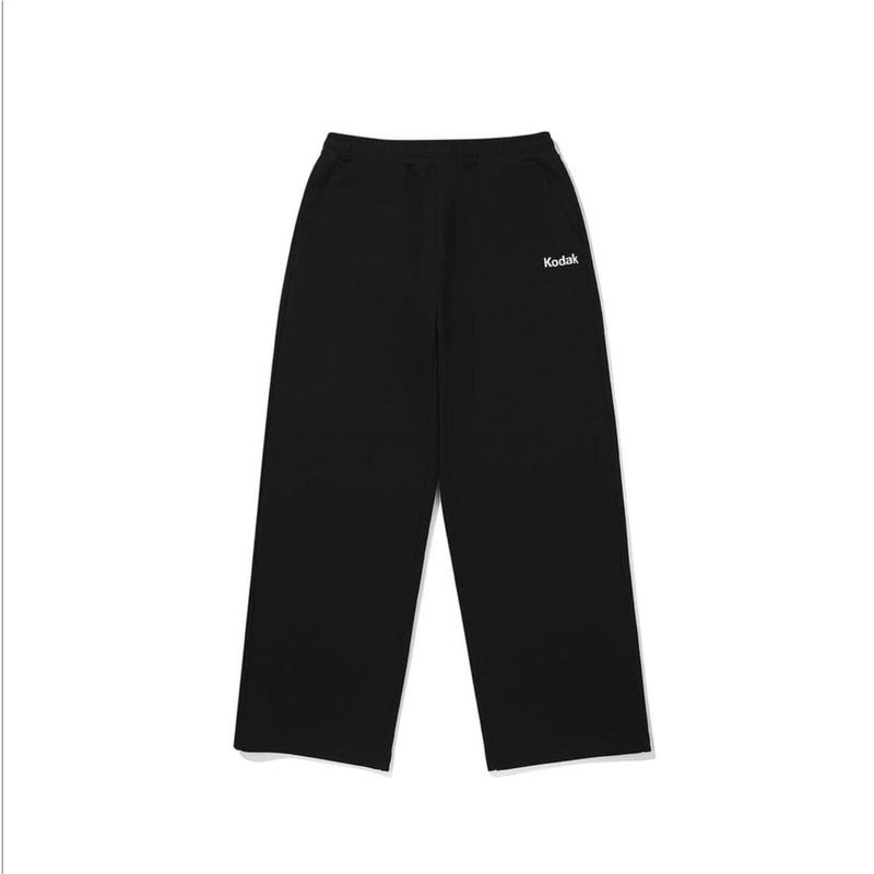 アパレル ミニ ロゴ ストレート パンツ BLACK K5323LFPH1BLK