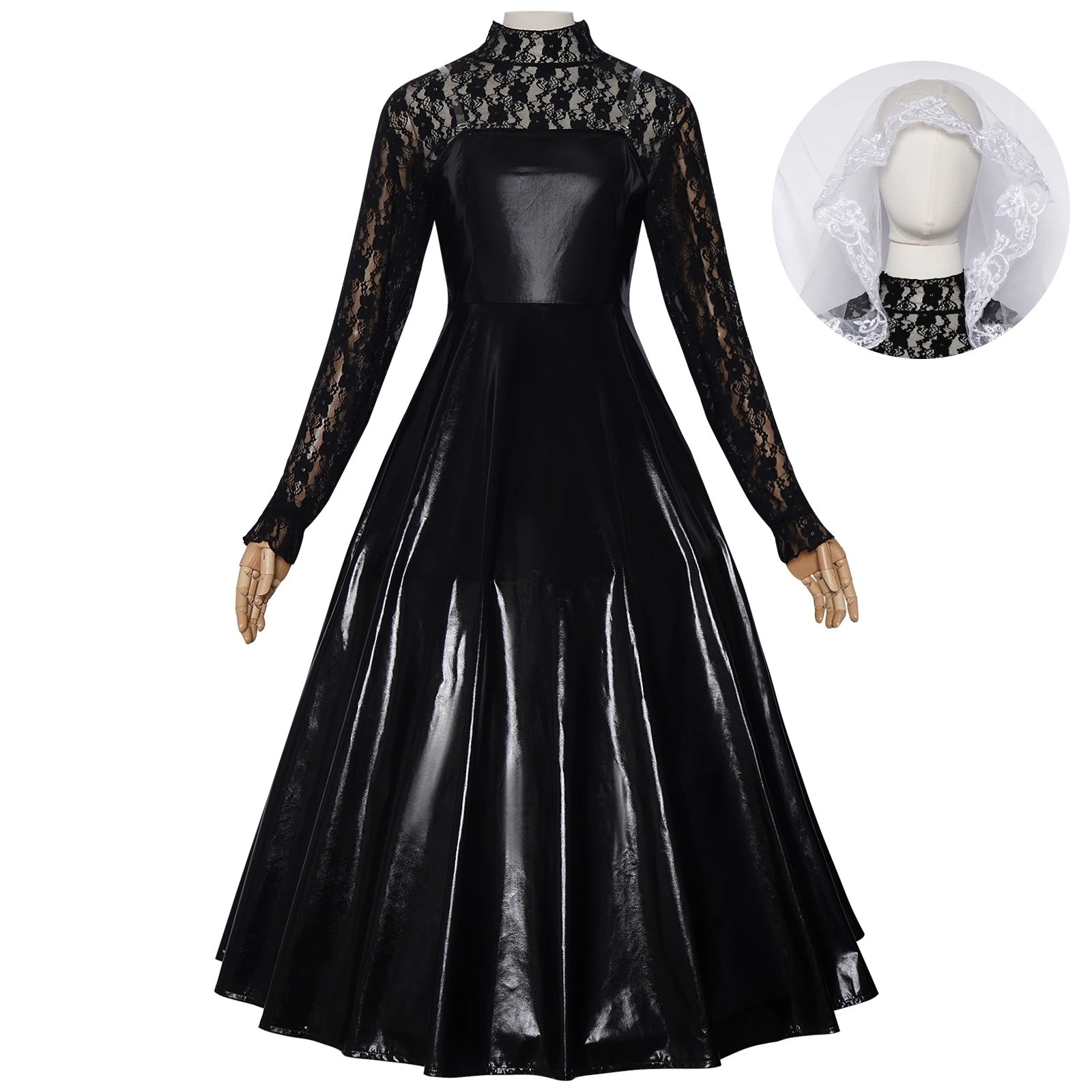 【迅速な出荷】坂本日常服大仏黒抹胸スカートコスプレ衣装アニメ漫画フルセット二次元