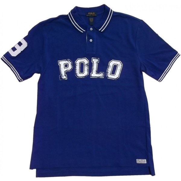 お得セット ボーイズサイズ 半袖 ラガータイプシャツ ブルー boys PR2-1000 半袖シャツ