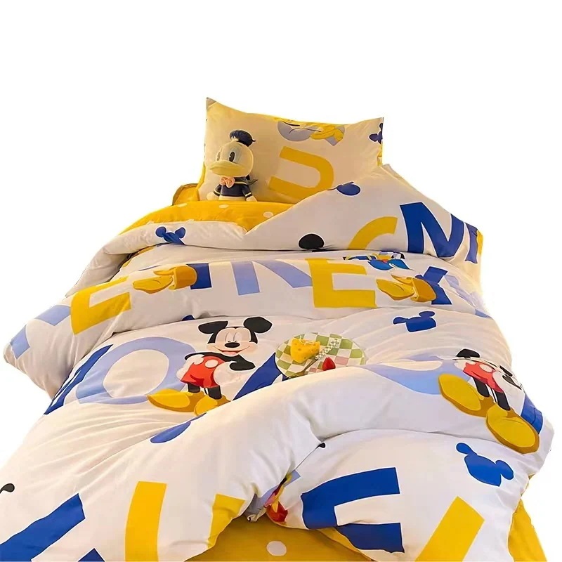 ディズニー 布団カバー シングル セミダブル ダブル 子供用 大人用 キャラクター 綿100% 3点　4点セット シーツセット 寝具カバー 枕カバー