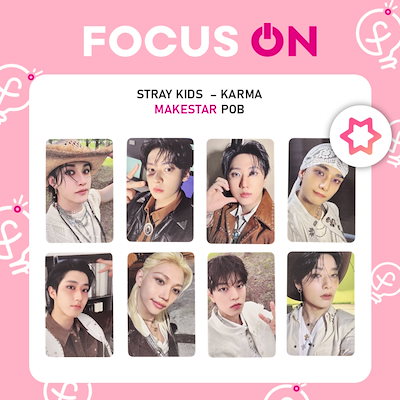 公式 Stray Kids KARMA MAKESTAR FANS トレカ Stray Kids スキズ KARMA