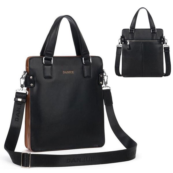 ショルダーバッグ 耐久性 柔らかい本革 牛革 レザー メンズ 男性用 縦式 斜め掛け メッセンジャー