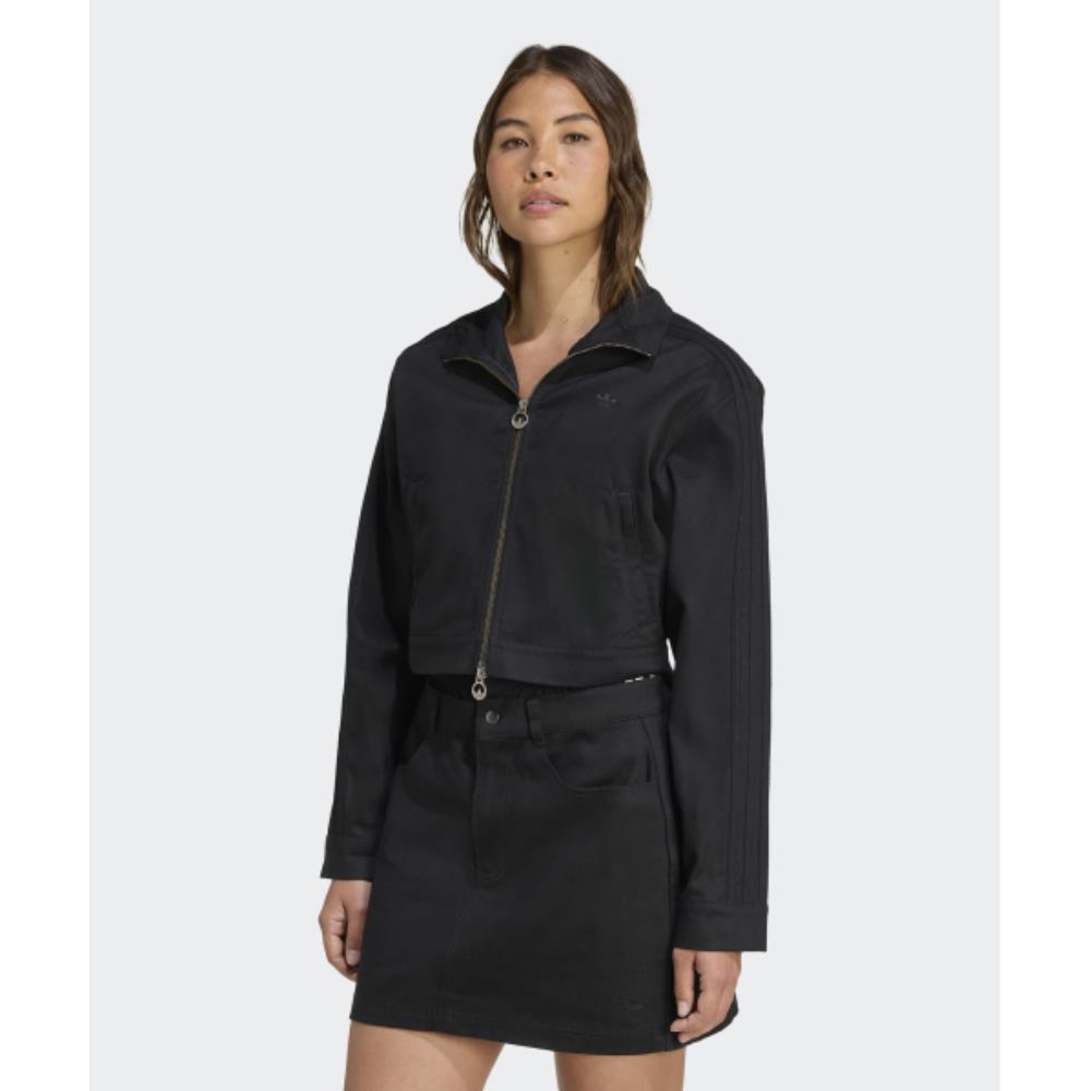 adidas Firebird Twill Crop Track Top Black JW7267 14,394円