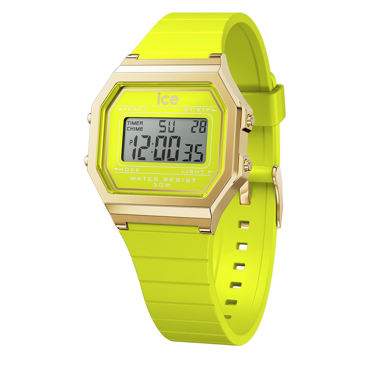 アイスウォッチ 【国内正規品】ICE WATCH　ICE digit retro サニーライム スモール クオーツ　レディースタイプ 022054
