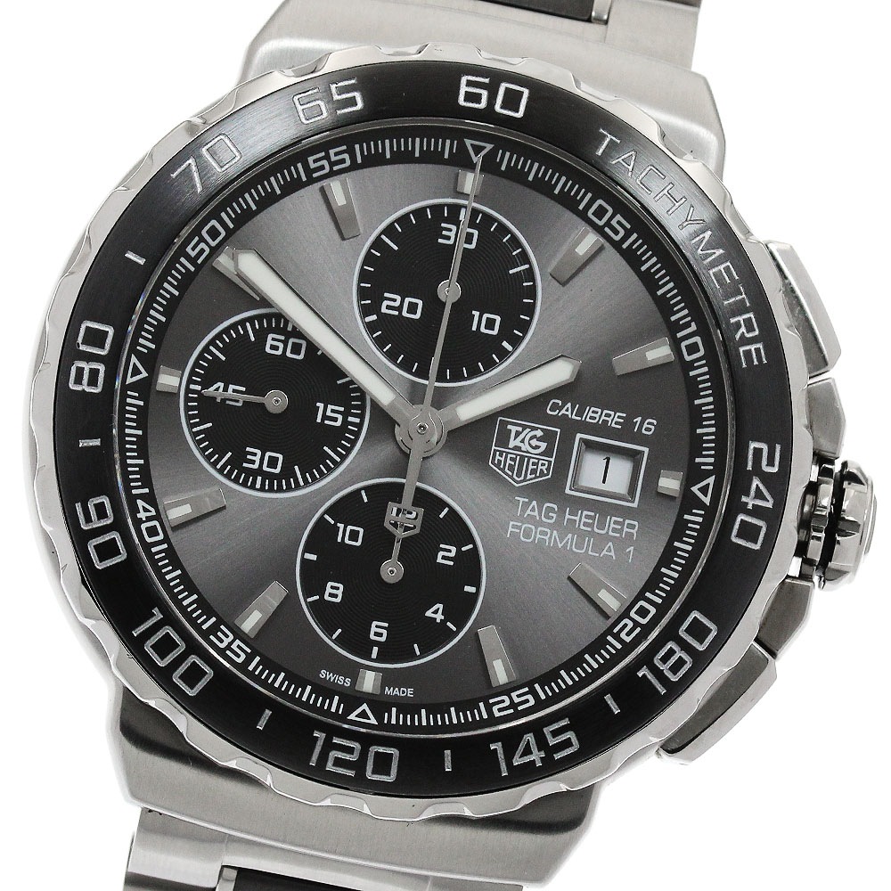 タグホイヤー TAG HEUER CAU2010-0 フォーミュラ1 キャリバー16 クロノグラフ 自動巻き メンズ 美品 保証書付き_906046【中古】