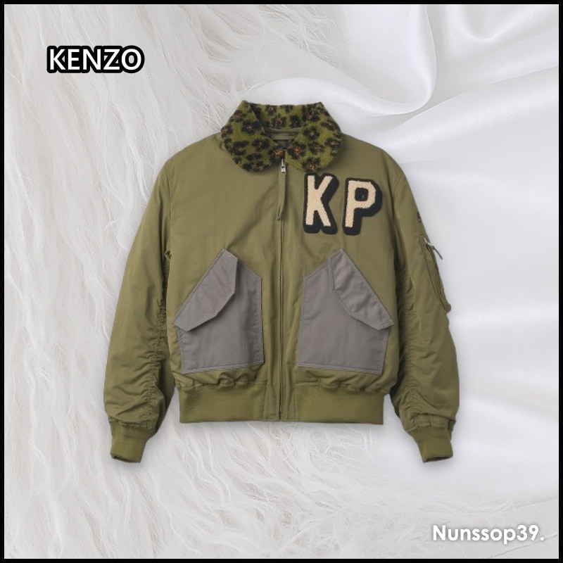 KENZO ボクシー フライト ボンバー ジャケット