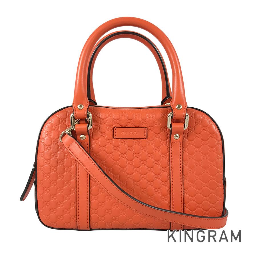 マイクログッチシマ 510289 ハンドバッグ sh【中古】