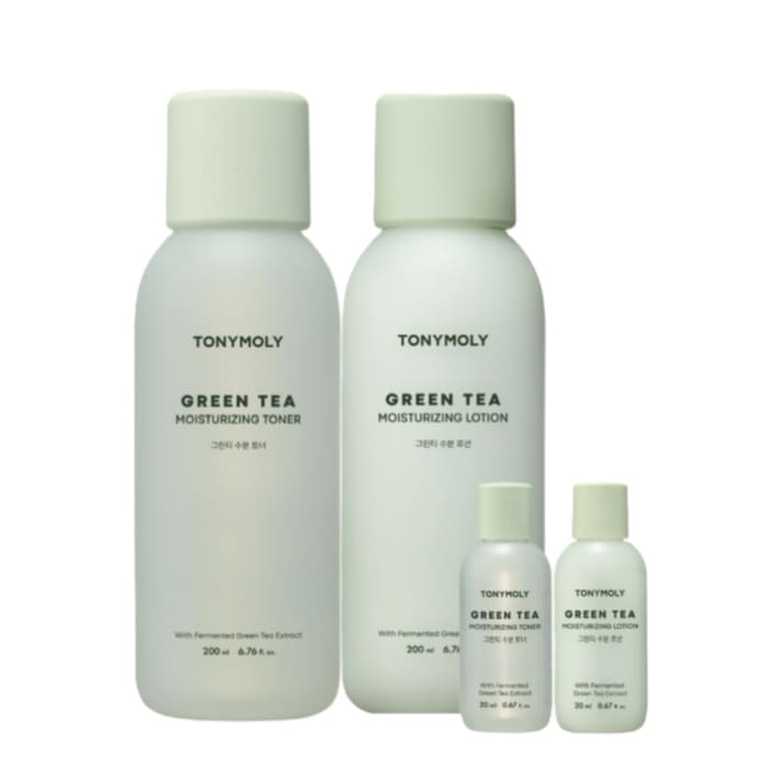 グリーンティー 発酵水分ケア 2種セット / トナー200ml + ローション200ml + トナー20ml + ローション20ml 5,370円