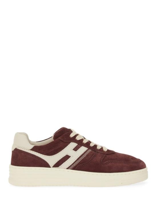 HOGAN Women Sneakers HXW6300EU5T UHO0UUJ Burgundy