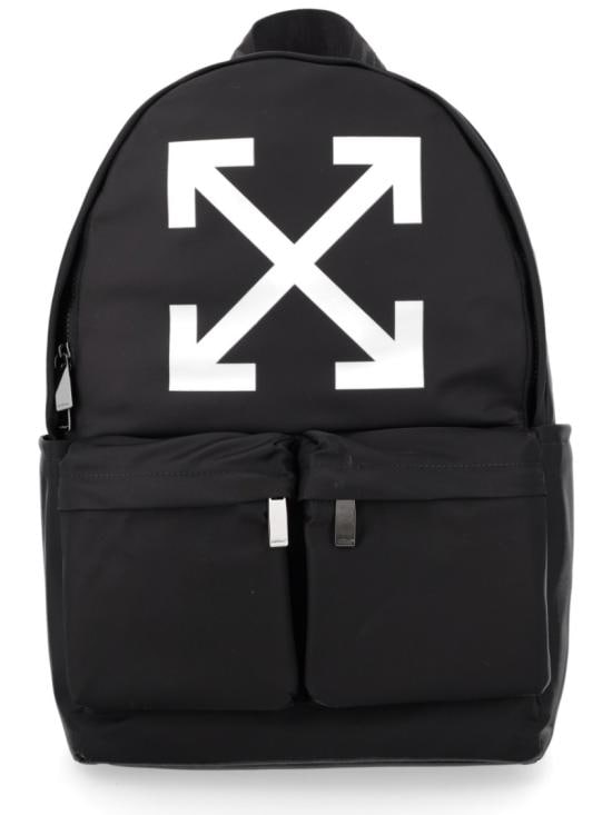 OFF WHITE Men Backpacks OMNB12B S26FAB0011001 Black