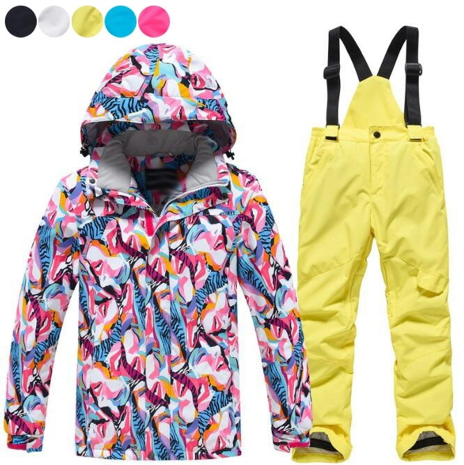 スキーウエア キッズ 上下セット スノーボードウェア 可愛い 男の子 女の子 防水 暖かい 2点セット ジャケット パンツ 子供 スノーウェア スノーウェア 子ども ボードウェア スキー ウェア 雪遊 6,829円