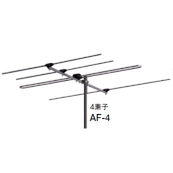 日本アンテナ AF-4 FMアンテナ【4素子・水平偏波用】 AF4