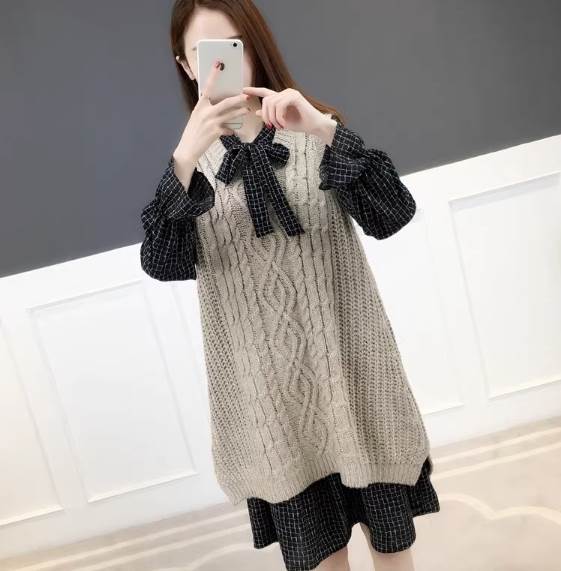 トップス ベスト 袖なし Vネック ニットワンピース ツーピース セット ワンピースセット ニットセットアップ 大人可愛い きれいめ 大人 上品 おしゃれ お洒落 かっこいい レトロ アジアン エスニ