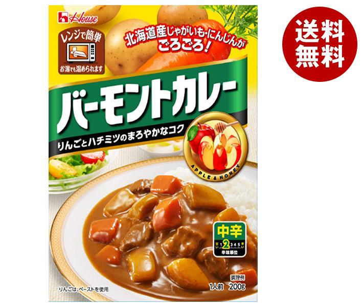 ハウス食品 バーモントカレー 中辛 200g×30個入