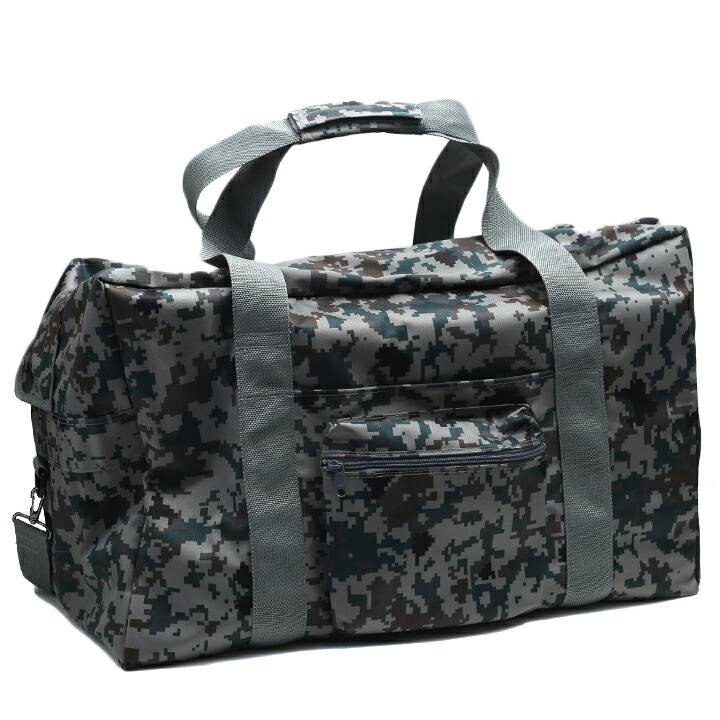 迷彩 バッグ 防衛省 自衛隊 グッズ 空自デジタル迷彩 衣納バッグ ショルダーストラップ付き ボストンバッグ ダッフルバッグ 大容量バッグ 航空自衛隊