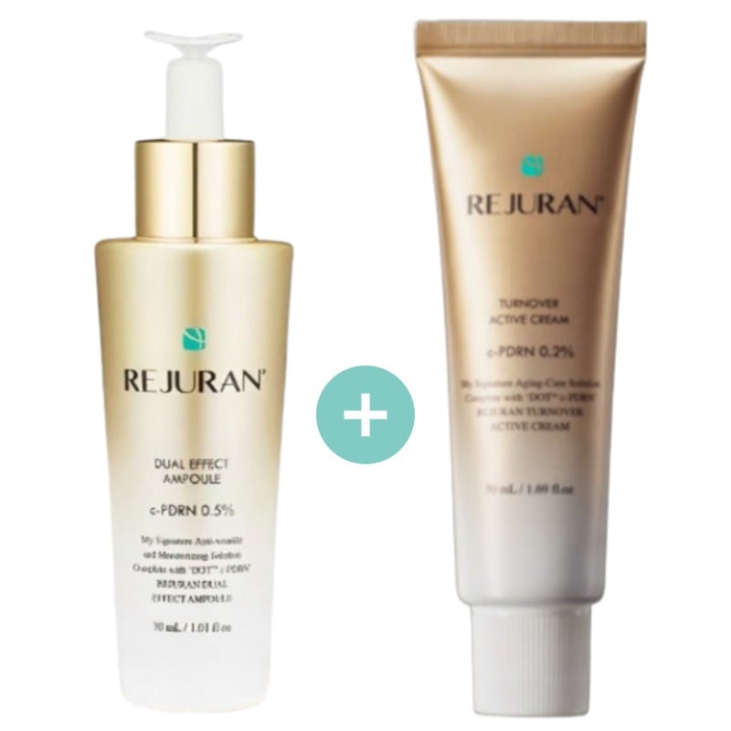 ターンオーバー アンプル デュアル エフェクト 30ml + ターンオーバー アクティブクリーム 50ml / 正規品 / ホームケア / 韓国コスメ