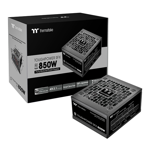 Thermaltake PS-STP-0850FNFAPJ-1 ブラック TOUGHPOWER SFX/0850W ATX3.1 -PLATINUM- 電源ユニット メーカー直送